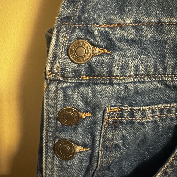 We The Free Ziggy Blue Denim Overalls size M - Picture 4 of 5